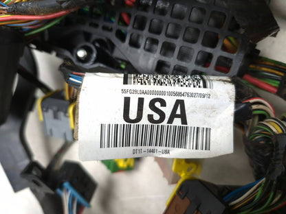 2013 Ford Transit Connect Dash Instrument Panel Wire Harness OEM