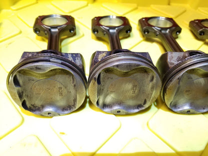 2015 Nissan Sentra Piston W/ Connecting Rod 4pcs 1.8l OEM