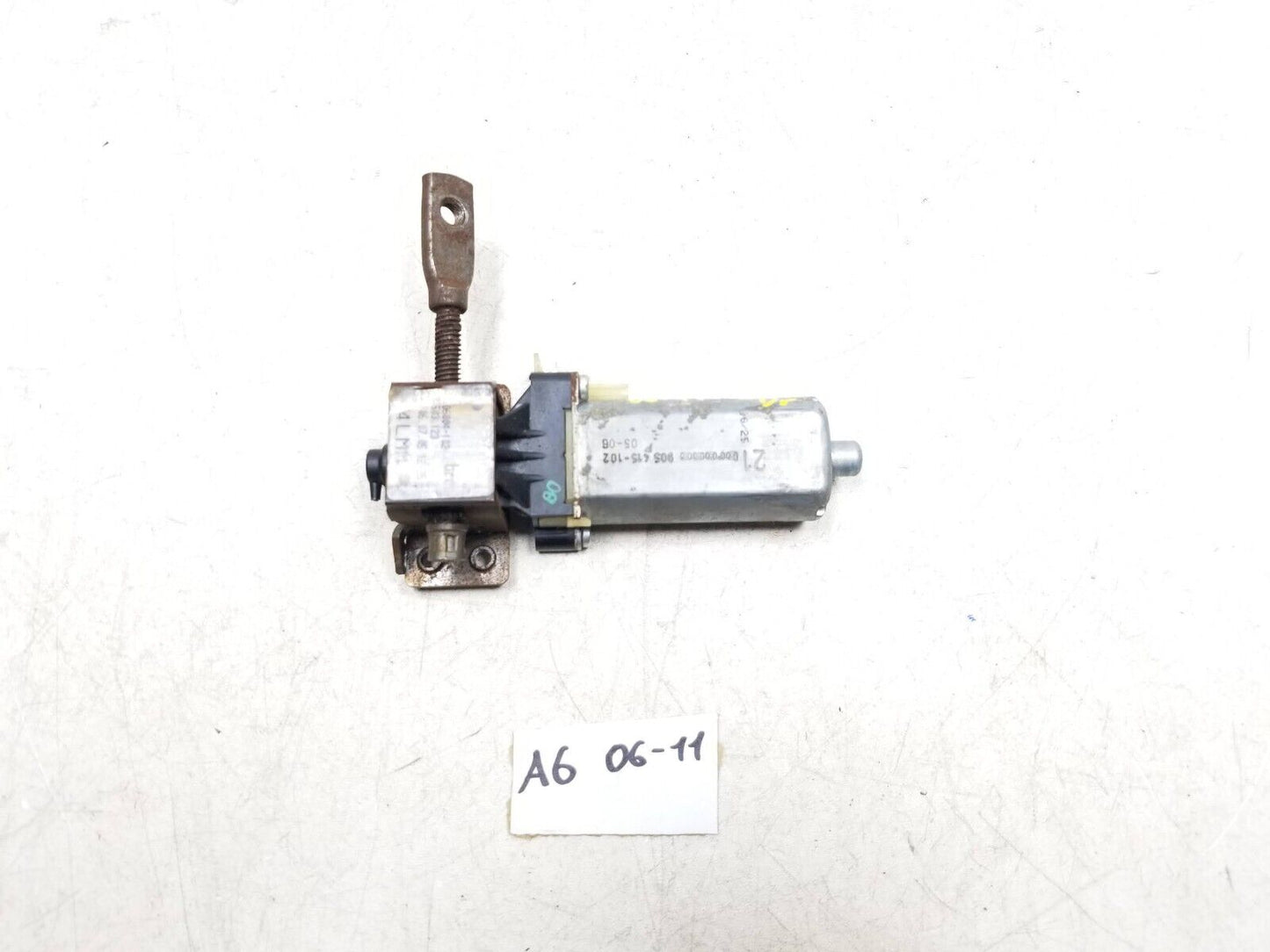 06-11 Audi A6 C6 Front Driver Seat Adjustment Motor 3pcs OEM