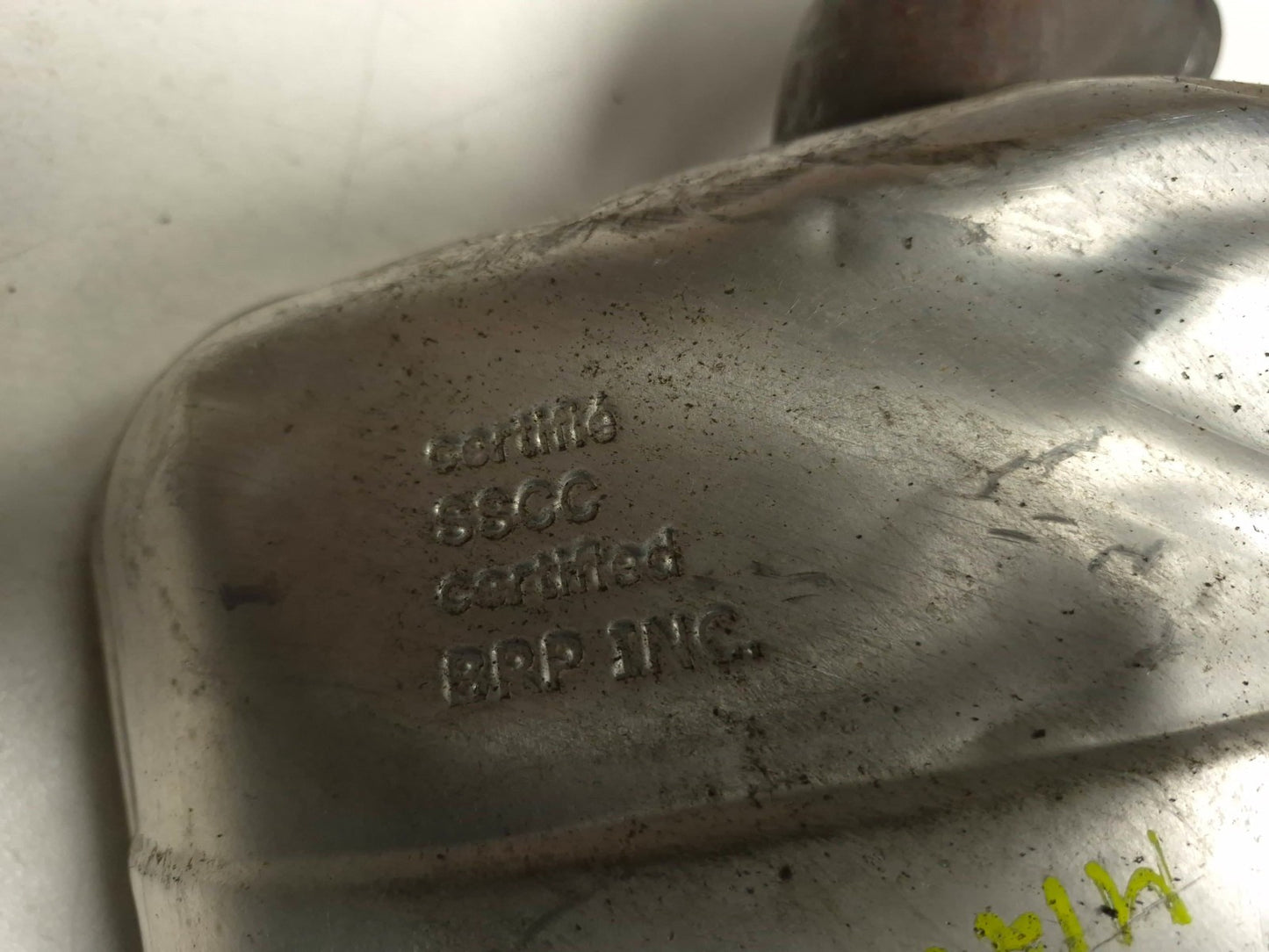 2020 Ski Doo Mxztnt 850 E-tec Muffler OEM