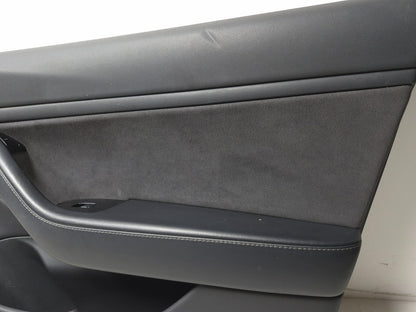 2018 Tesla Model 3 Front Door Trim Panel Left & Right 1090411-01-i OEM
