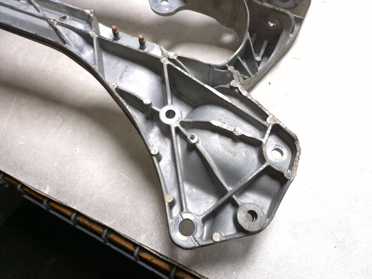 2020 Infiniti Q50 Engine Cradle Subframe Crossmember 54401-4ga1a 3.0l RWD OEM