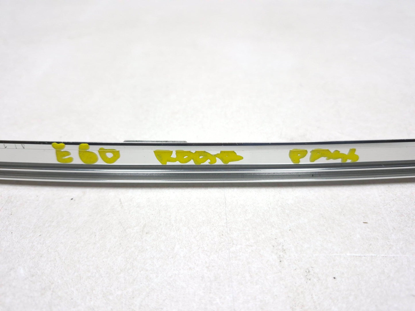 2007 BMW 530i E60 Rear Door Window Upper Outer Molding Passenger Side Right OEM
