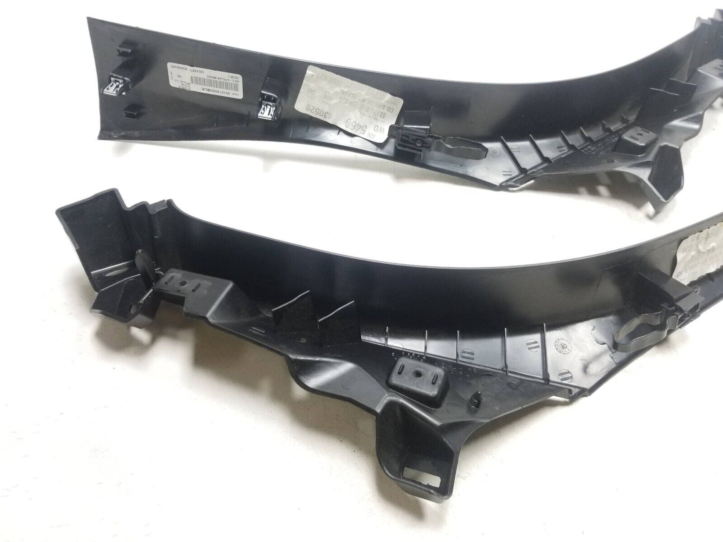 16 - 22 Dodge Durango Rear Quarter Panel D Pillar Upper Cover Trim 4pcs OEM