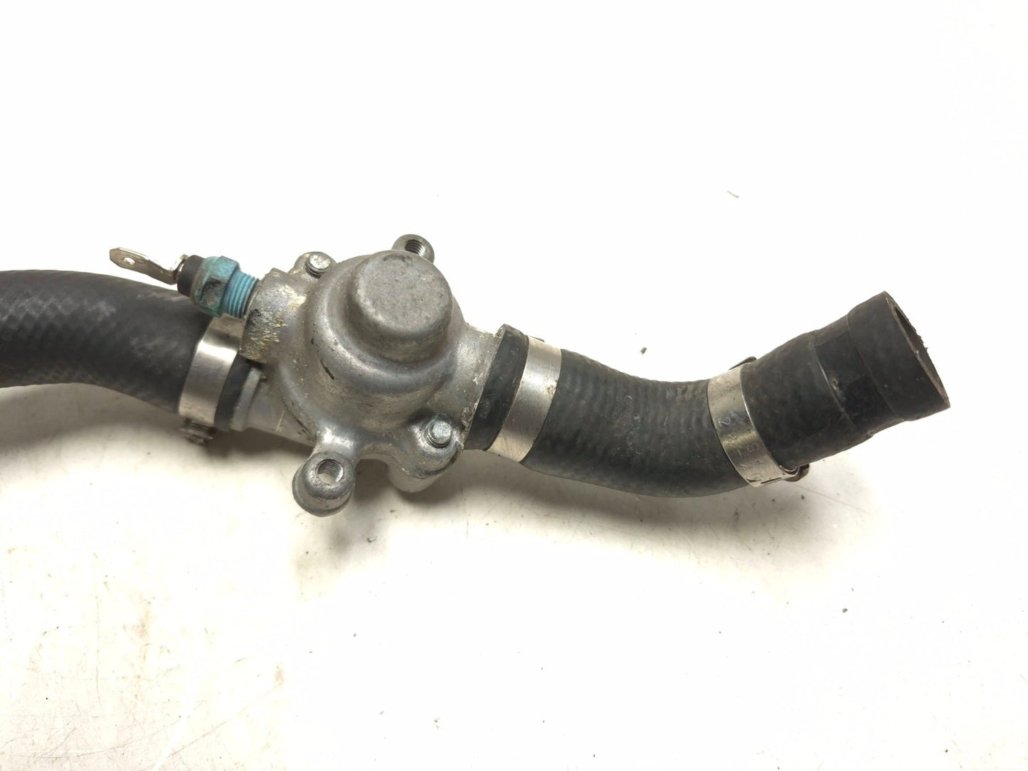 2007 Kawasaki Ninja 250 Ex250 F Coolant Hose Pipe W/ Thermostat OEM