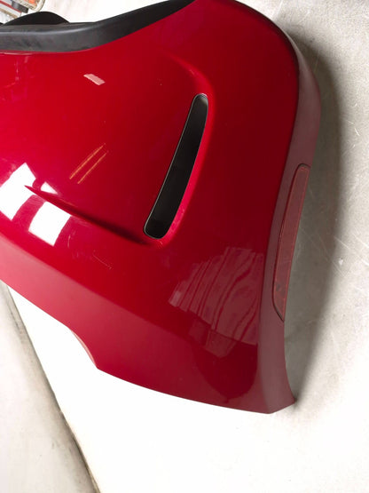 2013 Fiat 500 Turbo Red Rear Bumper Cover OEM