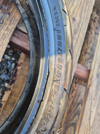 Tire Dunlop Sportmax 120/70 Zr17 M/c 58w