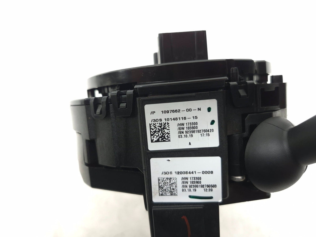 2020 Tesla Model 3 Front Steering Column Turn & Wiper Switch OEM
