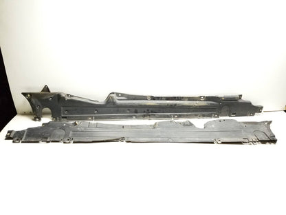 2013 Porsche Cayenne Side Under Body Panel Guard Left & Right OEM
