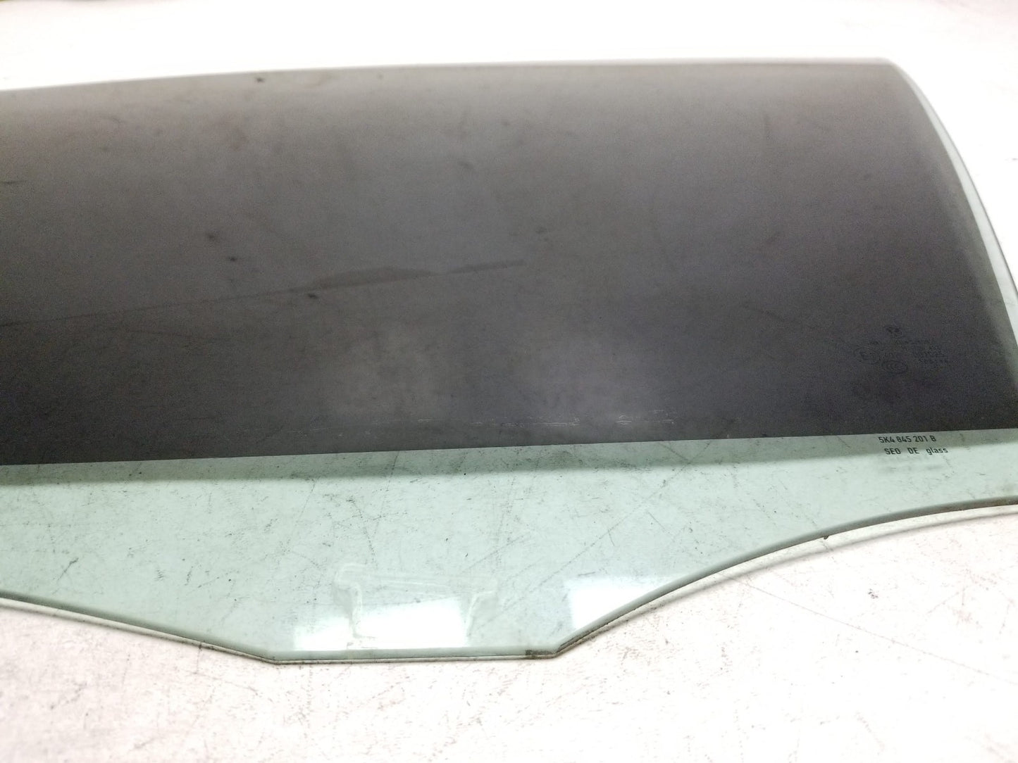 2010 - 2014 VW Golf GTI Door Window Glass Front Driver Side Left  OEM