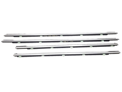 06 - 10 Hyundai Azera Door Window Seal Belt Molding 4pcs OEM