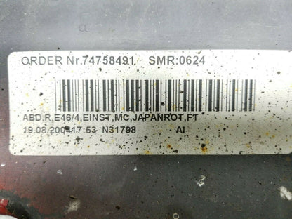 2005 BMW E46 325xi Skirt Rocker Panel Molding Right Passenger Side OEM