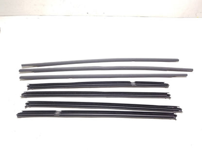2013 Volkswagen GTI Door Window Belt Seal Molding 7pcs OEM
