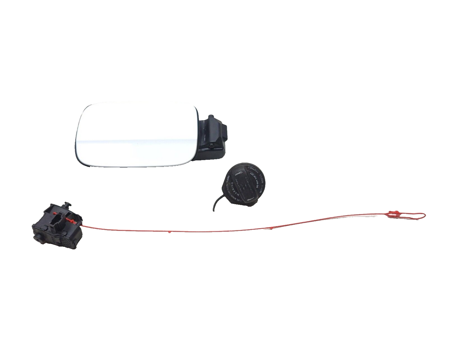 2009 - 2016 Audi A4 S4 Fuel Tank Door & Cap W/ Actuator OEM