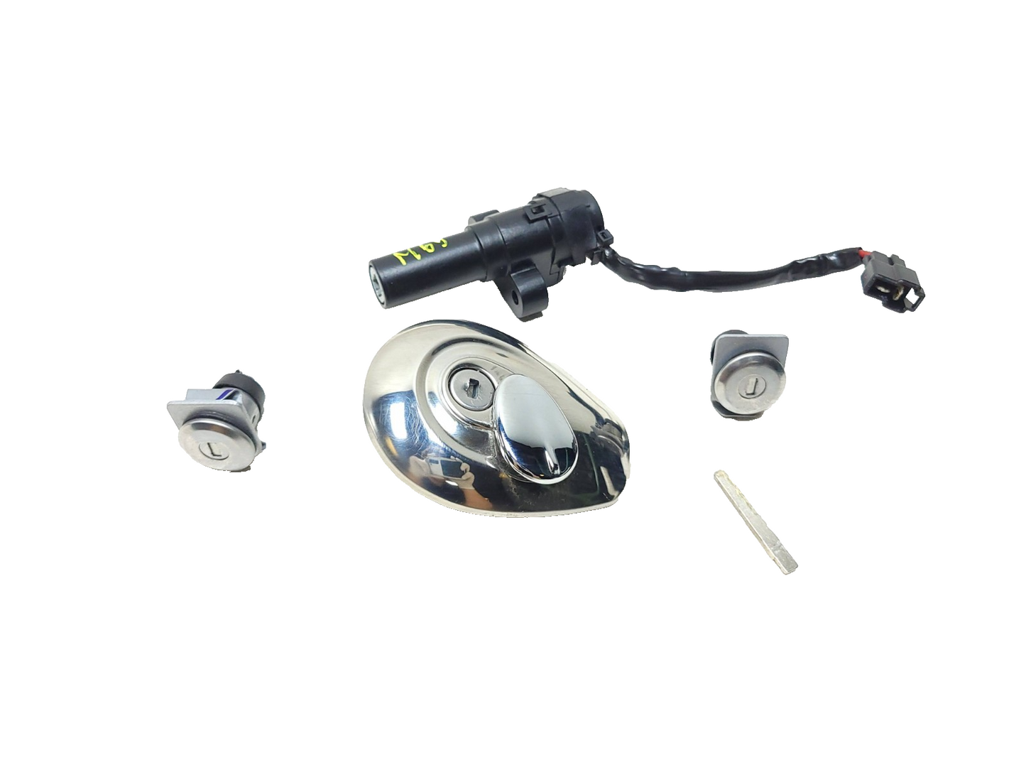2024 Royal Enfield Bullet 350 Ignition Set Key Lock Fuel Tank Cap OEM