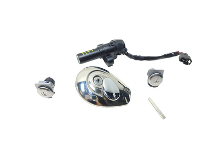 2024 Royal Enfield Bullet 350 Ignition Set Key Lock Fuel Tank Cap OEM