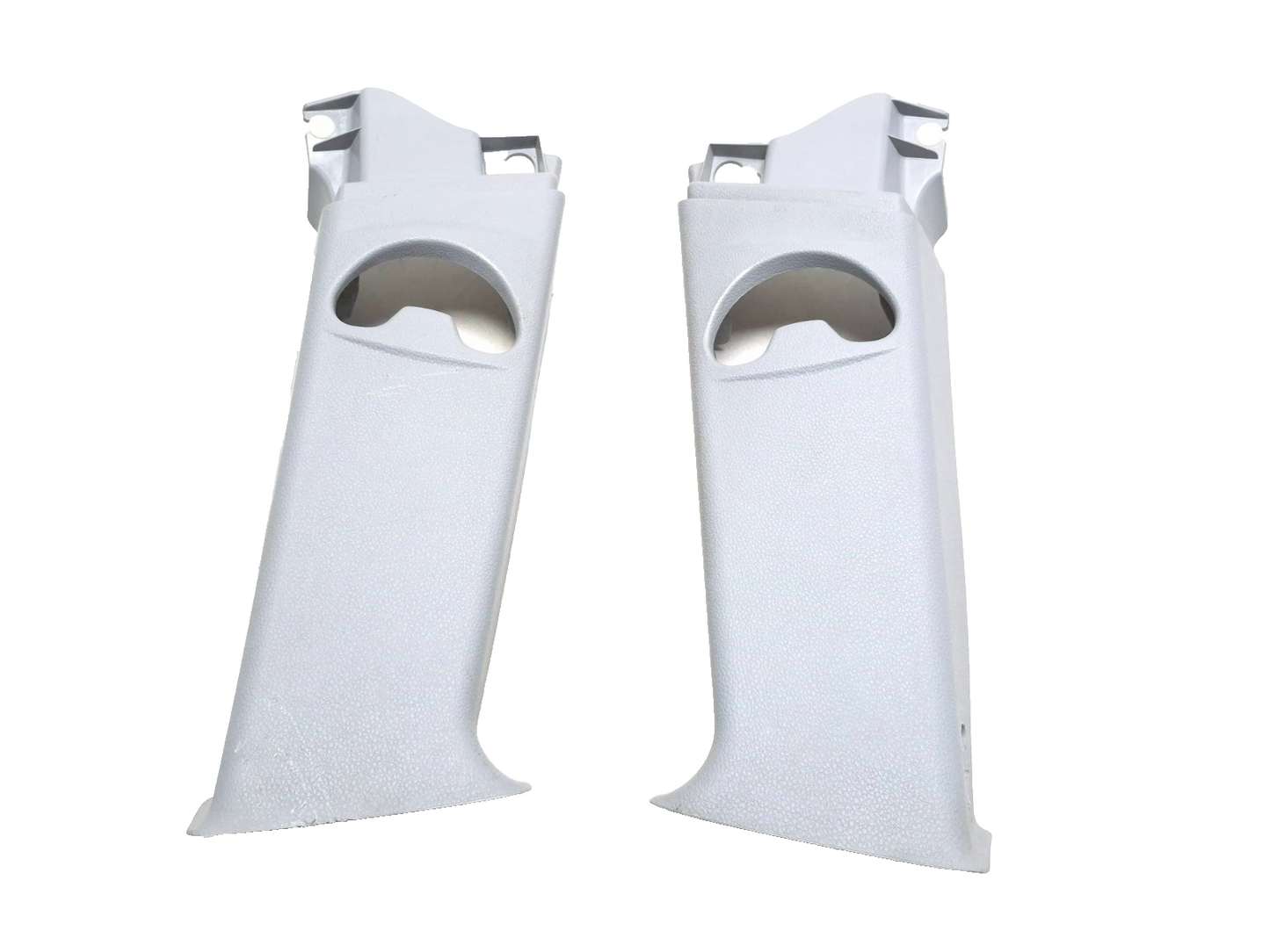 2008 BMW 128i B Pillar Upper Trim Cover Left & Right Pair OEM
