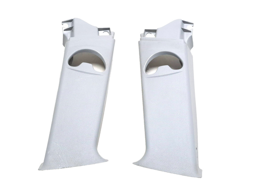 2008 BMW 128i B Pillar Upper Trim Cover Left & Right Pair OEM