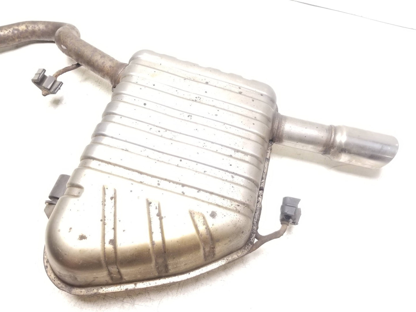 2017 Jaguar Xe Rear Left Driver Side Exhaust Muffler OEM Hx73-5k243-ae