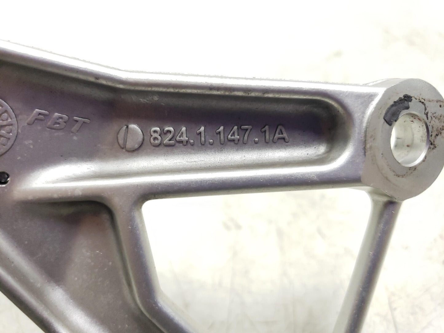 2008 - 2010 Ducati 848 Front Foot Peg W/ Bracket Left & Right OEM