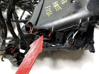 17 18 Kia Forte Fuse Box Wire Harness 91218-b0170 OEM