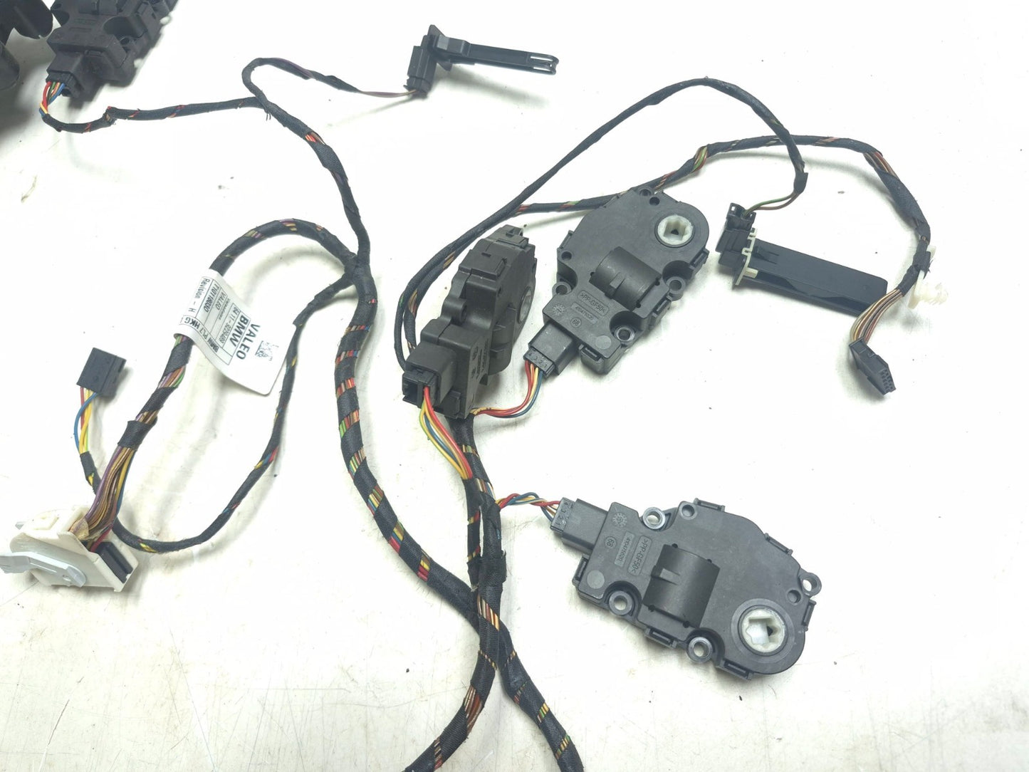 2013 BMW 328i F30 HVAC A/c Heater Flap Actuator Motors W/harness Set OEM