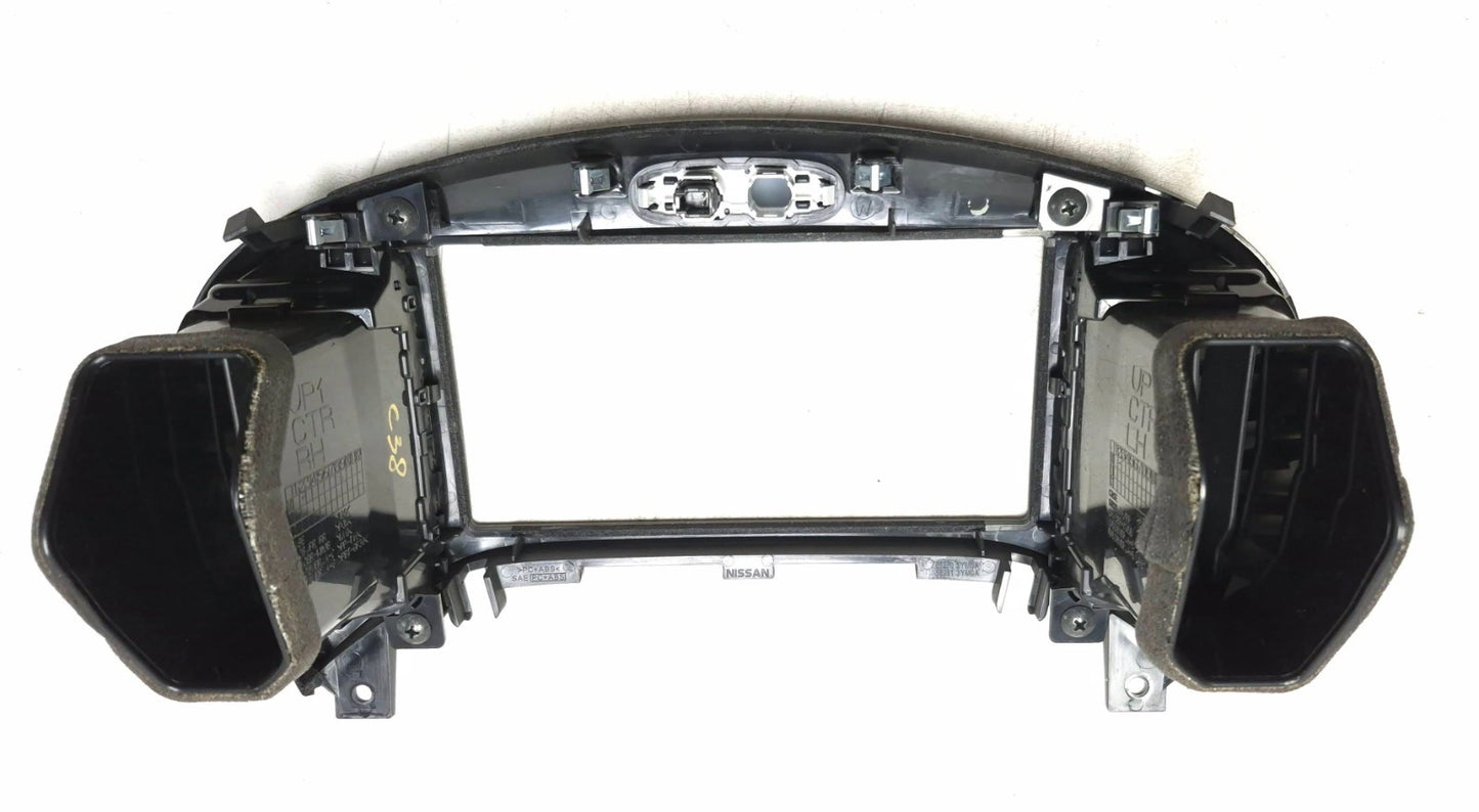2015 Nissan Juke Radio Trim Bezel W/ Air Vent Grille OEM