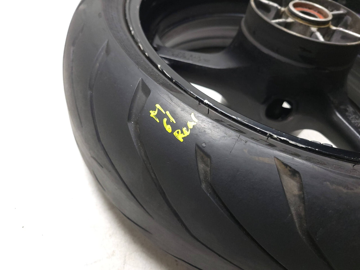 2004 - 2007 Honda Cbr1000rr Wheel Rim W/ Tire Front & Rear *straight* OEM