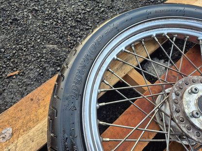 1997 Harley Sportster Xl883  Xl 883 Rear & Front Wheel W/ Tire Pair 16" 19" OEM