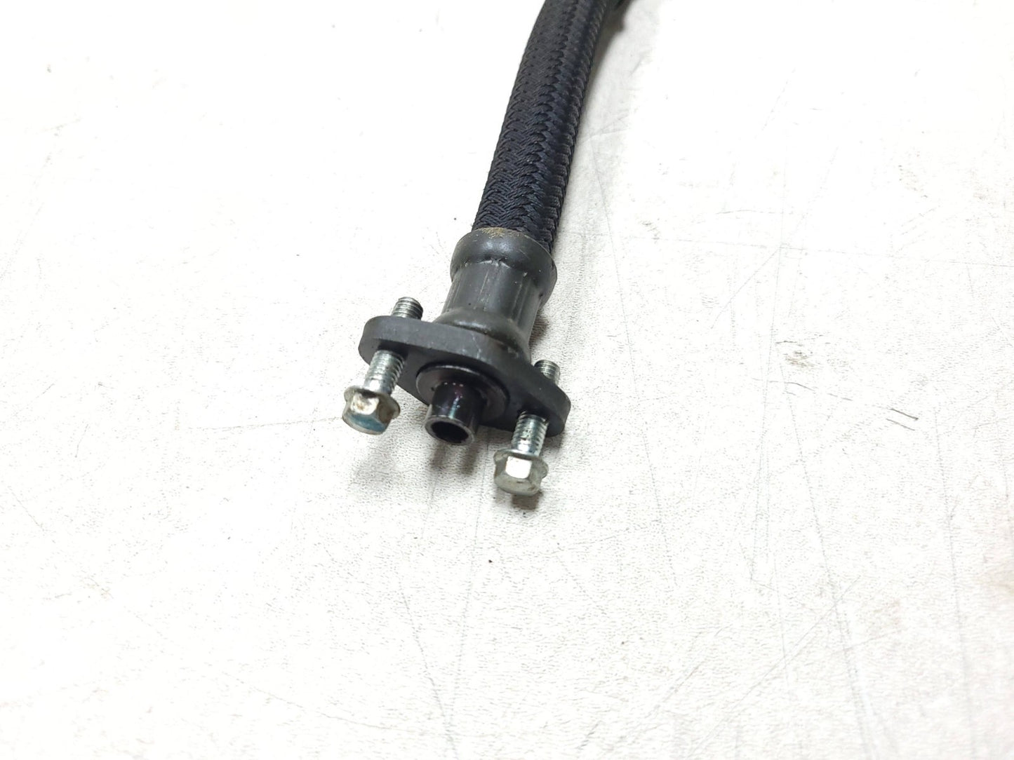 1987 1988 Honda Cbr1000f Hurricane Engine Oil Line Pipe 2pcs OEM