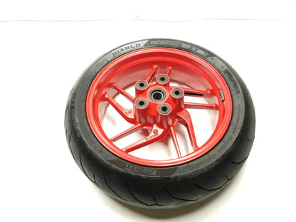 2015 - 2018 Ducati Monster 821 Rear Wheel Rim 17x5.5 & Tire 180/55zr17 OEM