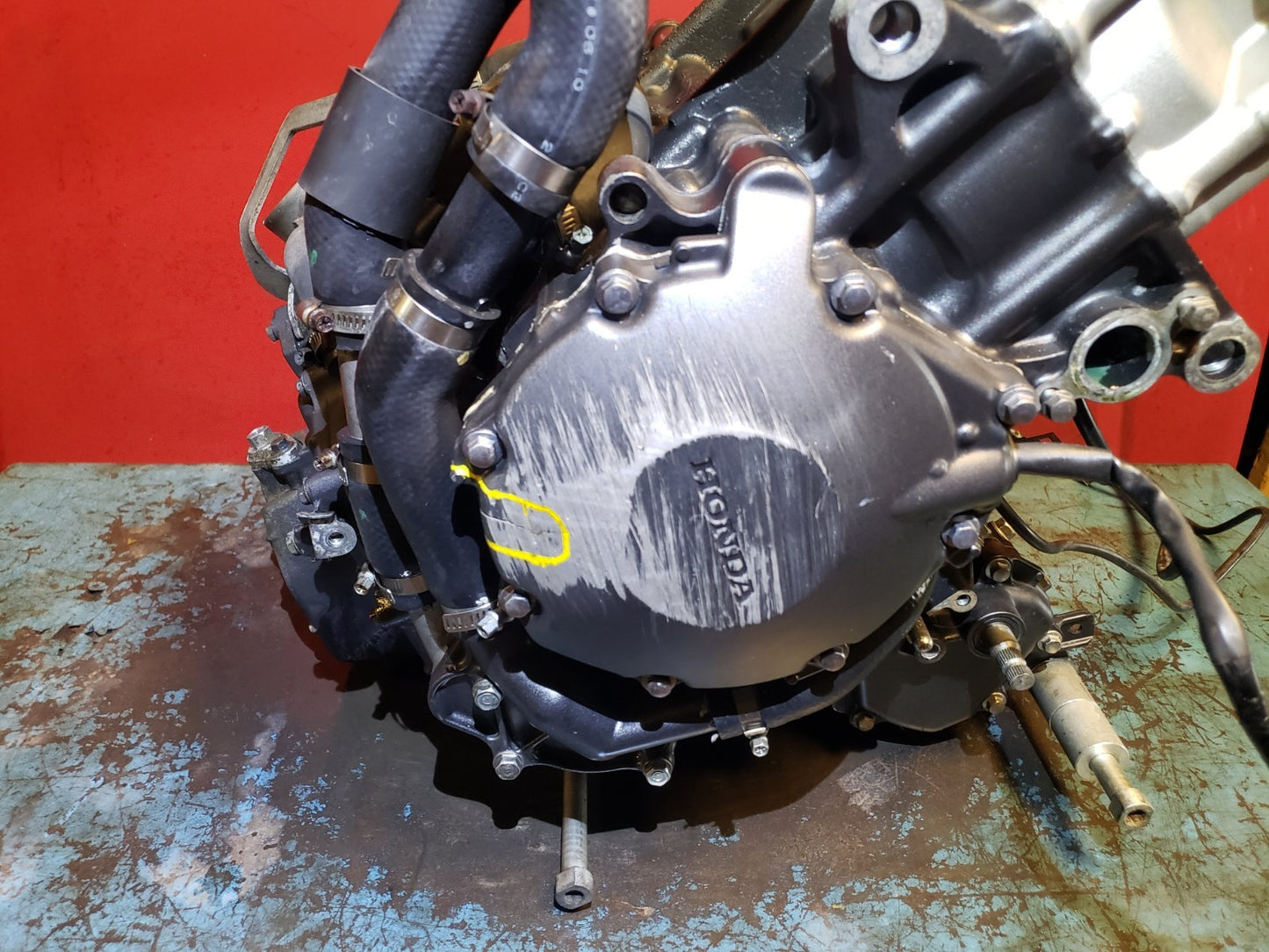 2007 Honda Cbr1000rr Engine (cover Has Damage - See Photos) OEM