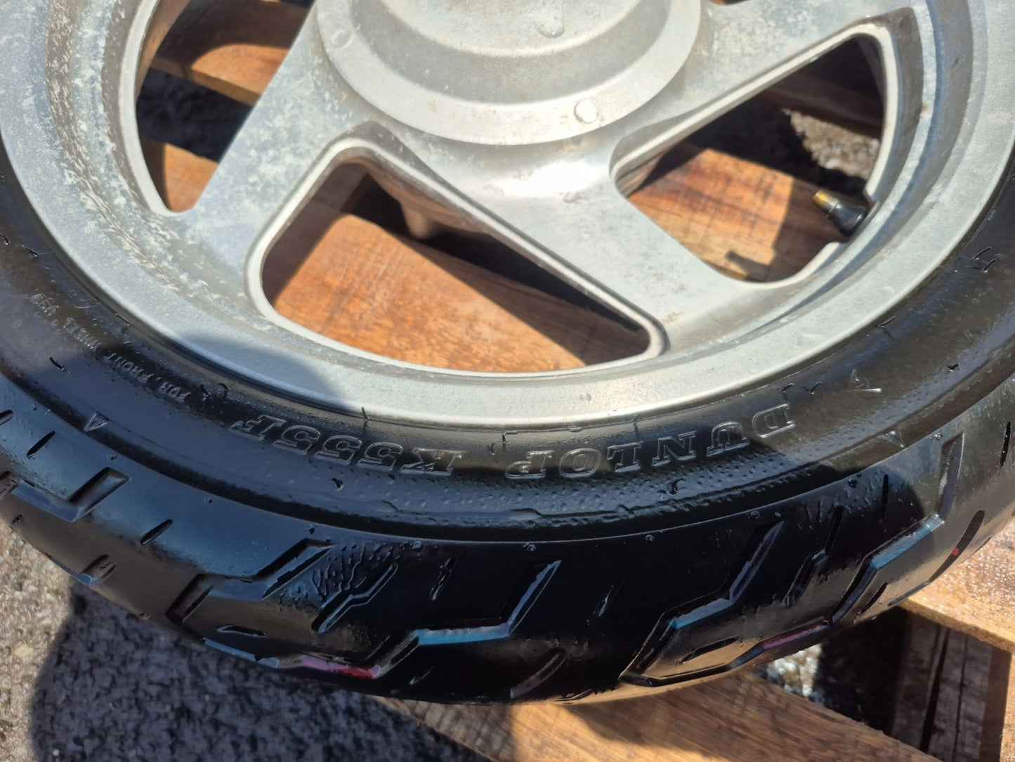1997 Honda Magna Vf750 Front & Rear Wheel Rim OEM