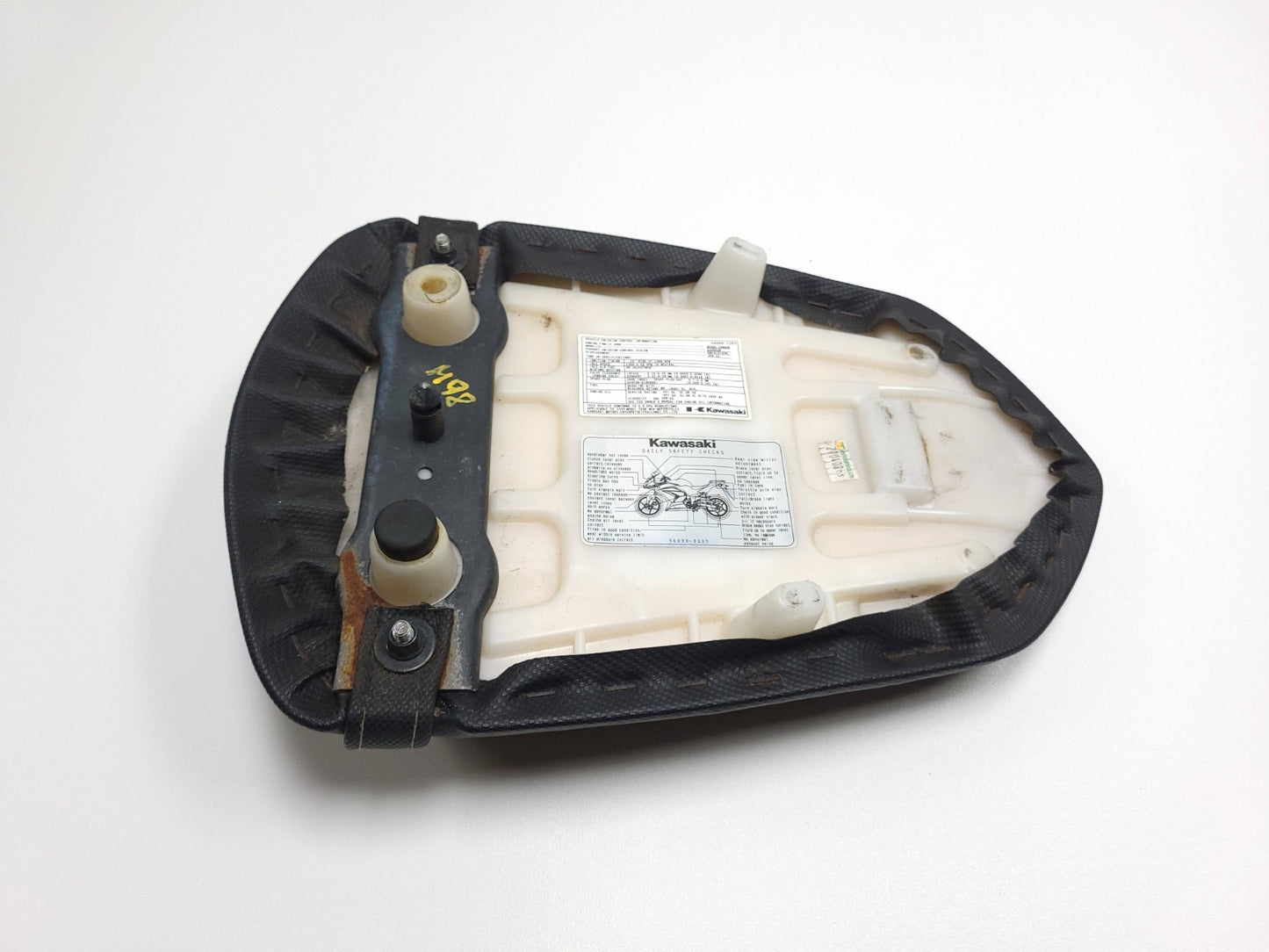 2008 Kawasaki Ninja 250 R Ex250j Rear Passenger Seat OEM