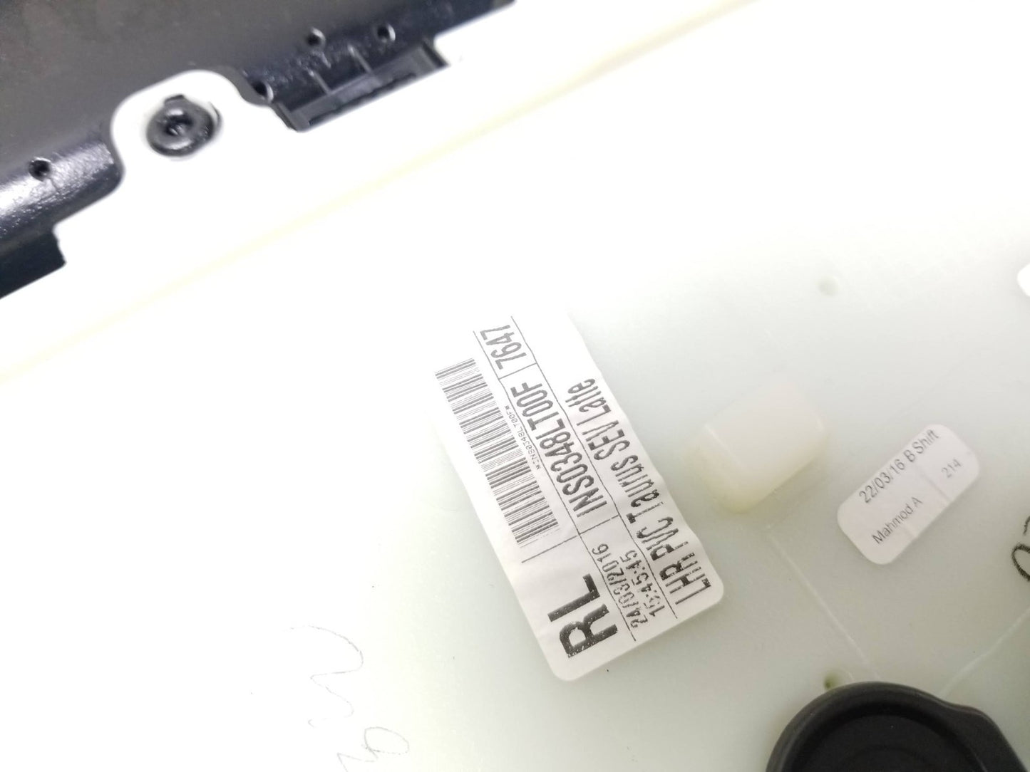 2017 Jaguar Xe Rear Driver Door Panel OEM Gx73-276a01-aaw