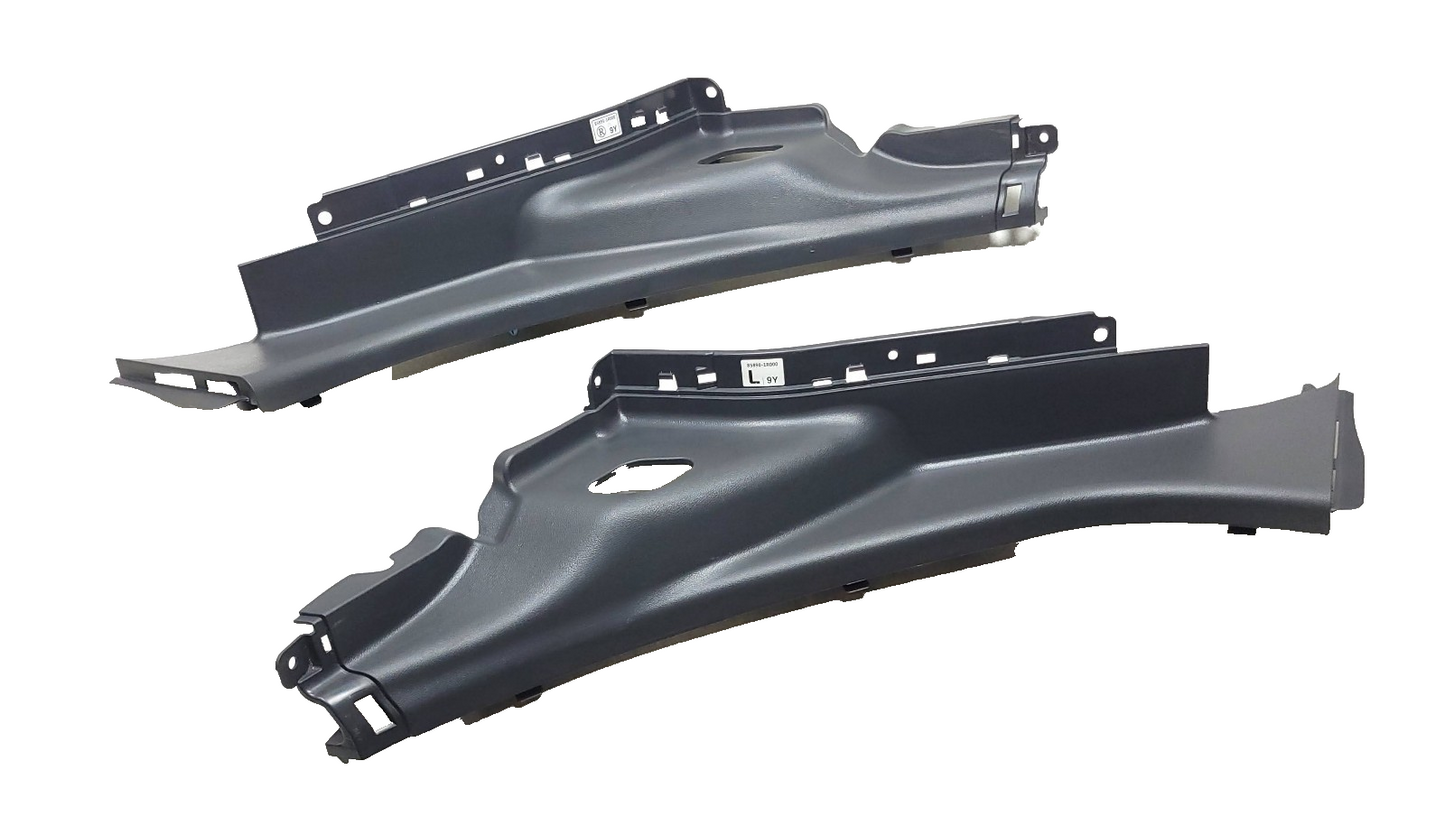 2012-2017 Hyundai Accent Rear Driver & Rear Pass Side Lower Quarter Trim OEM
