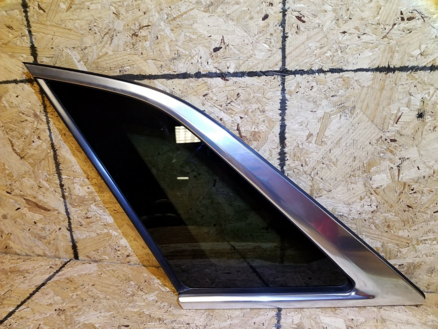 2017 Cadillac Xt5 Rear Quarter Window Glass Left Driver Side OEM