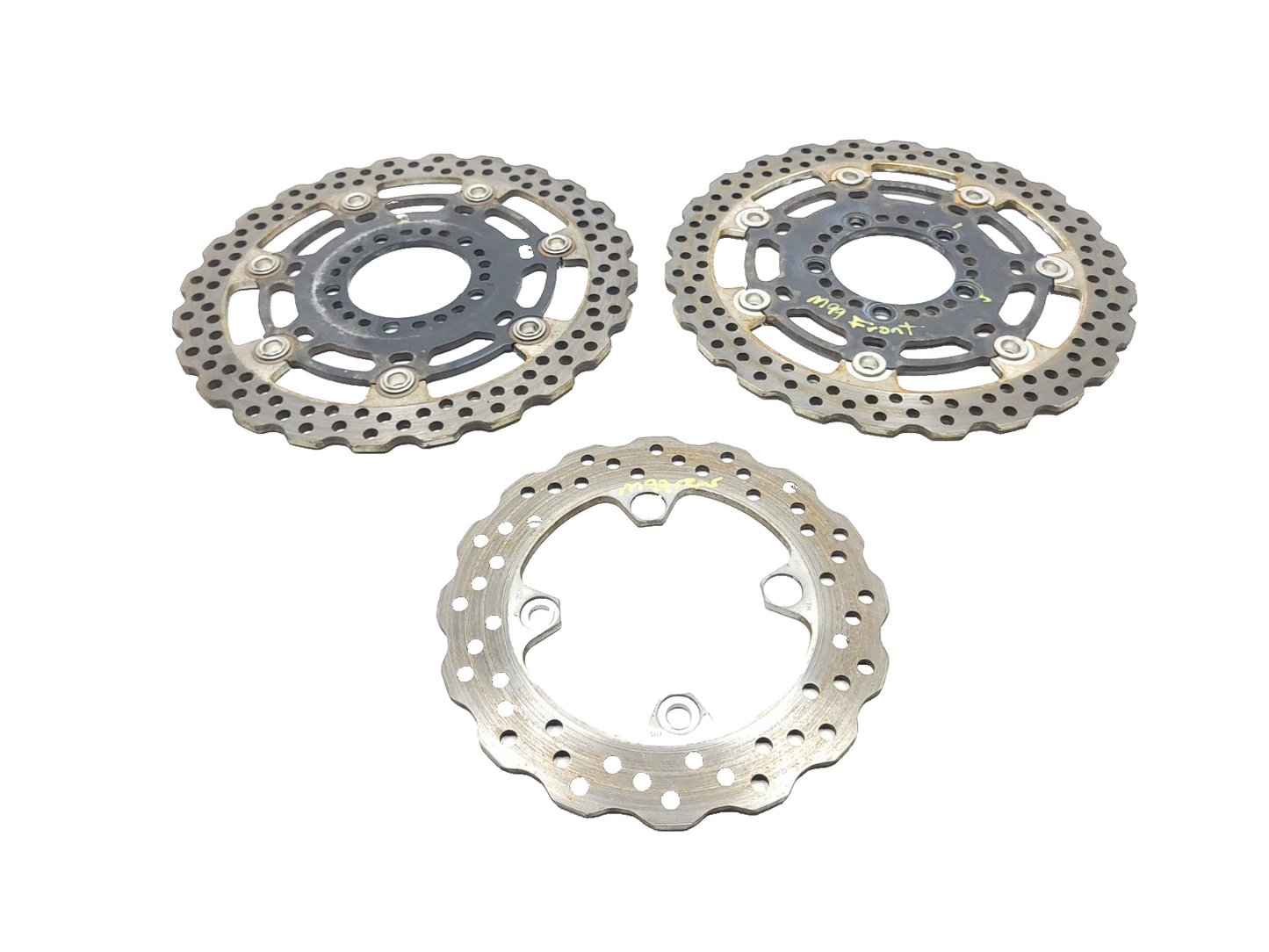 2012 Kawasaki Versys Le650c Rear & Front Brake Disc 3 Pcs  OEM