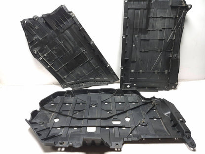 2013 Honda Cr-z Under Engine Cover Plastic Splash  3pcs OEM