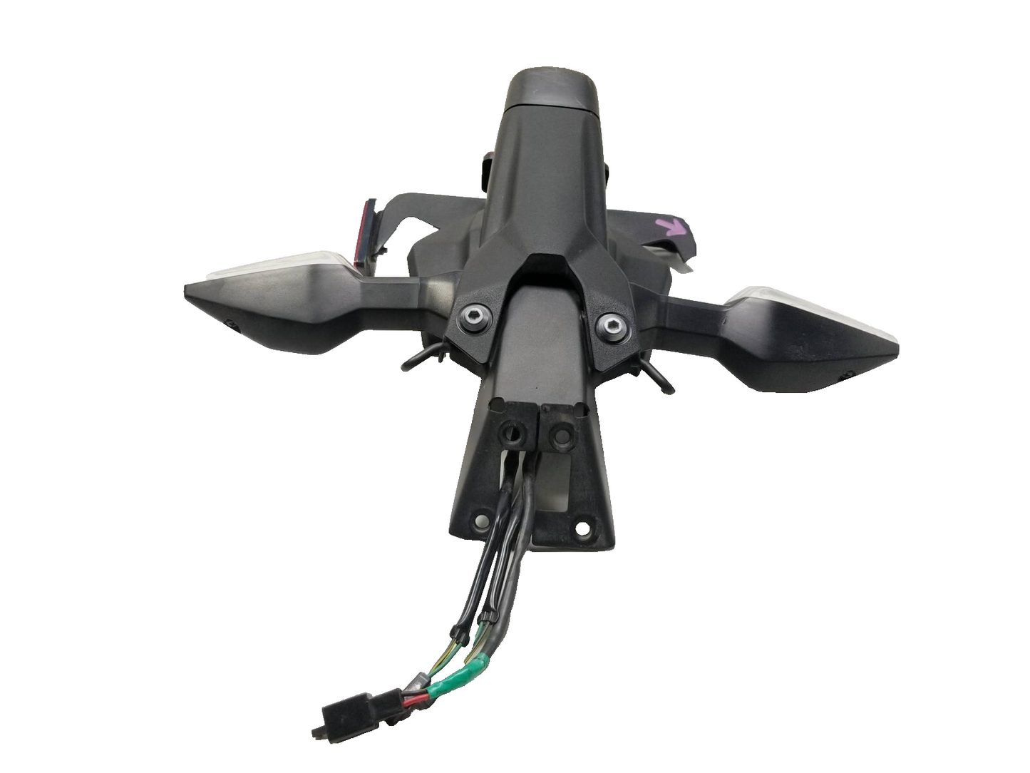 18 - 23 Kawasaki Ninja 400 Ex400 Tail Fairing License Holder & Turn Signal OEM