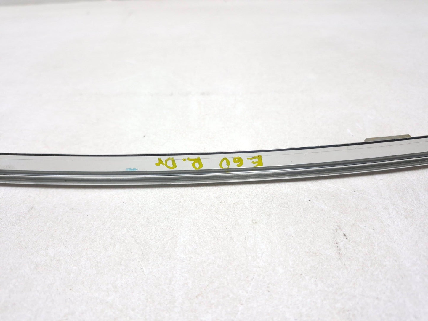 2007 BMW 530i E60 Rear Door Window Upper Outer Molding Driver Side Left OEM
