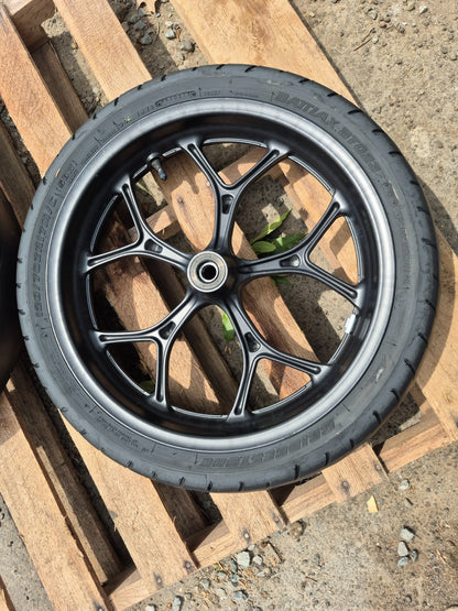 2015 Honda Ctx700n Wheel Rim & Tire Front & Rear *straight* OEM