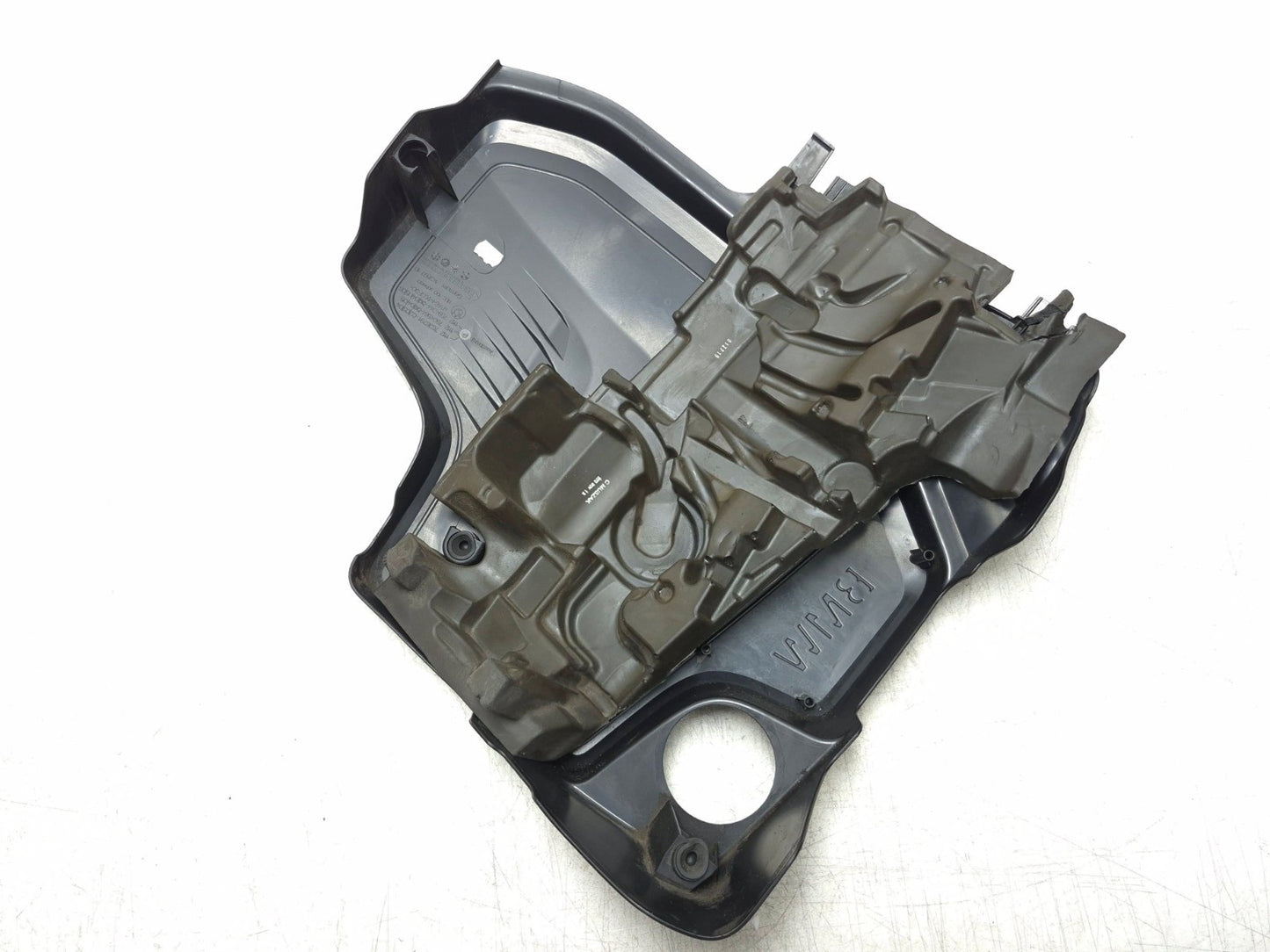 2013 BMW 328i F30 2.0l Engine Cover & Sound Absorber Panel Pair OEM