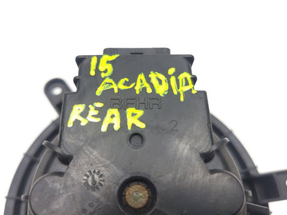 13 14 15 16 GMC Acadia Blower Motor Rear OEM