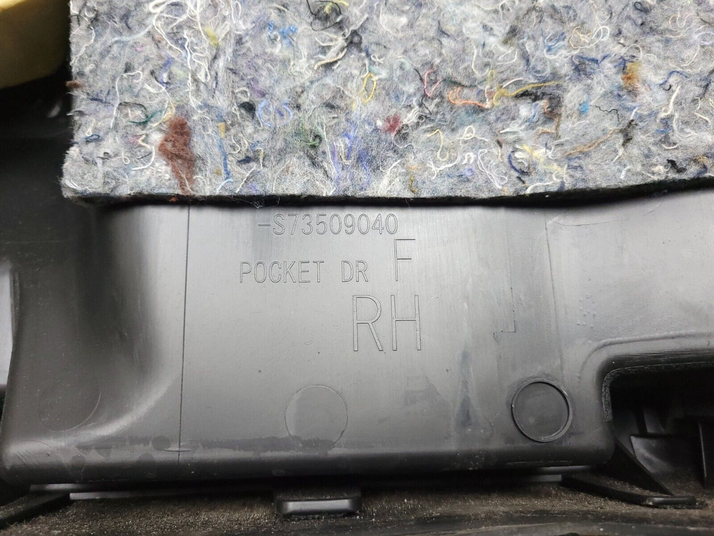 11-16 Subaru Impreza Sedan Front Door Trim Panel Passenger Side OEM 81k Miles