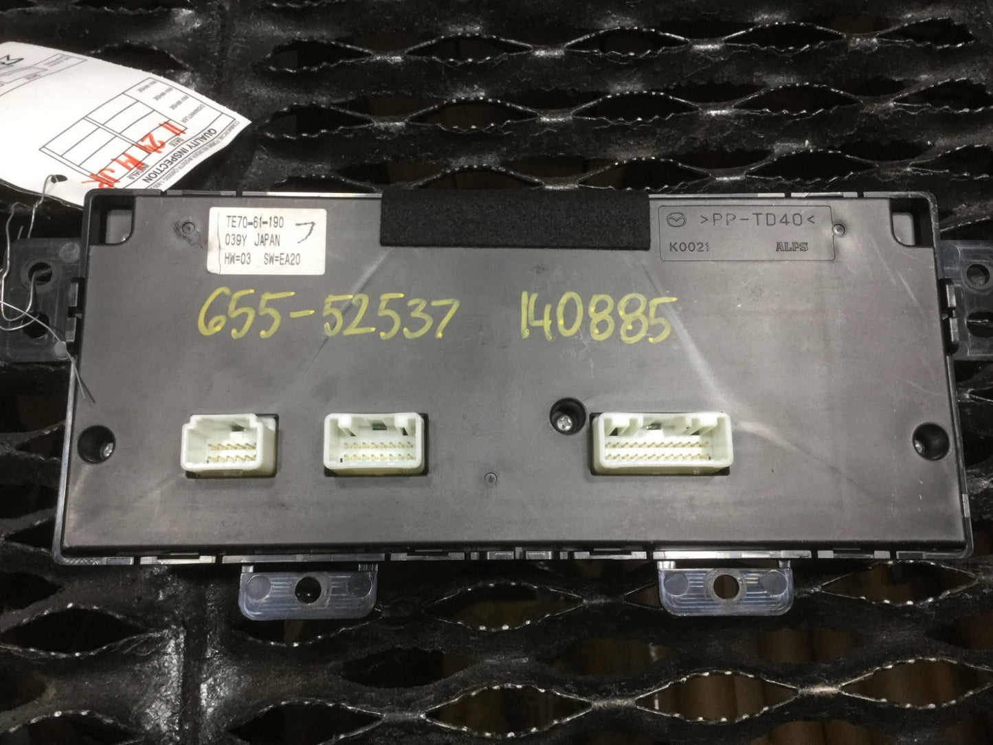 2010-2014 Mazda Cx-9 Cx9 A/c Heater Climate Temperature Control OEM #36 15k