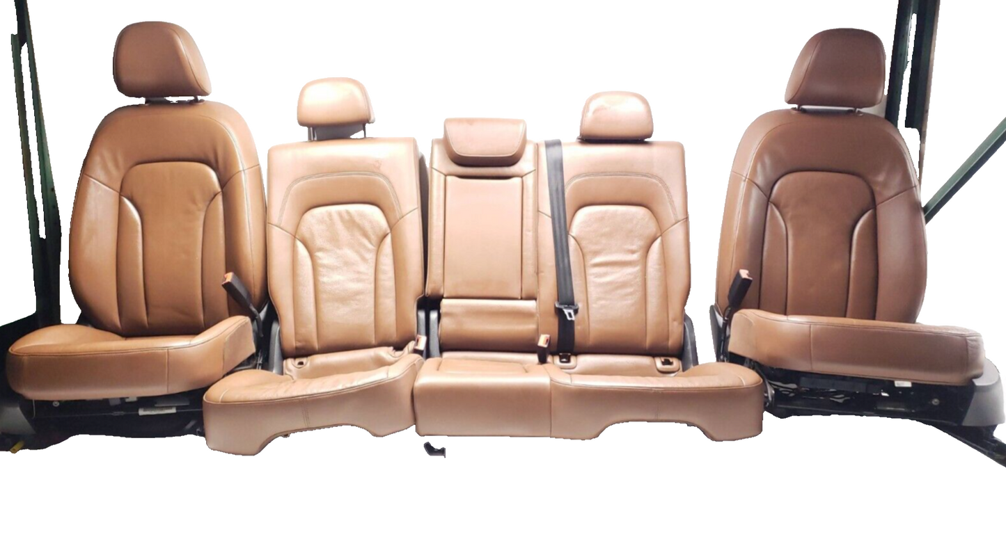2010 Audi Q5 Front Rear Seat Set Interior OEM ✅