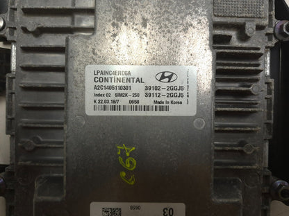 2018 Hyundai Sonata Ecm Engine Control Module 2.4l OEM