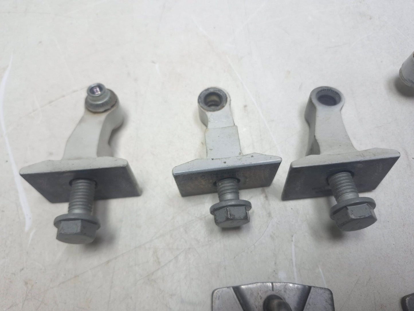 2013 BMW 328i F30 Sedan Rear Door Hinge W/ Striker Right Passenger Side Set OEM