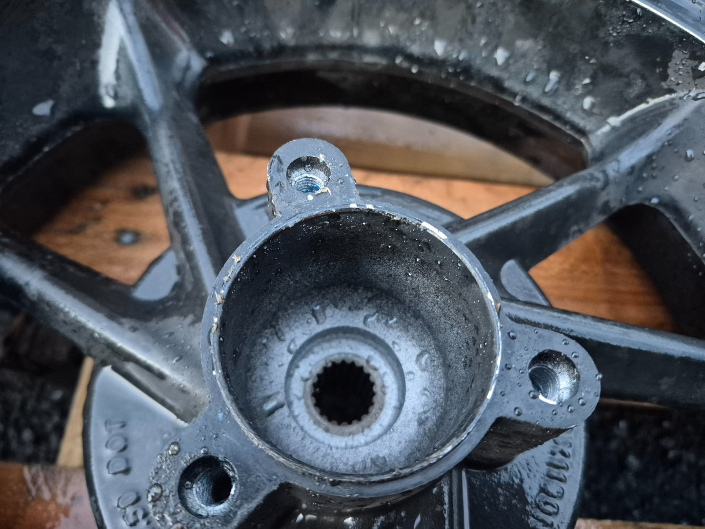 2023 Qianxin Fy200t Rear & Front Wheel W/ Tire Pair 130/70/13 OEM